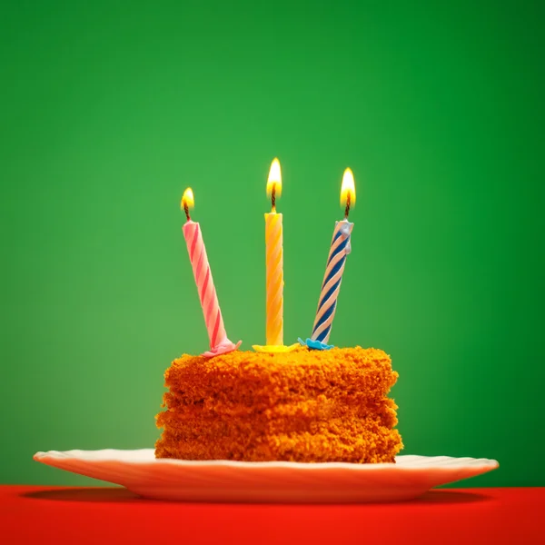 Торт до дня народження — стокове фото