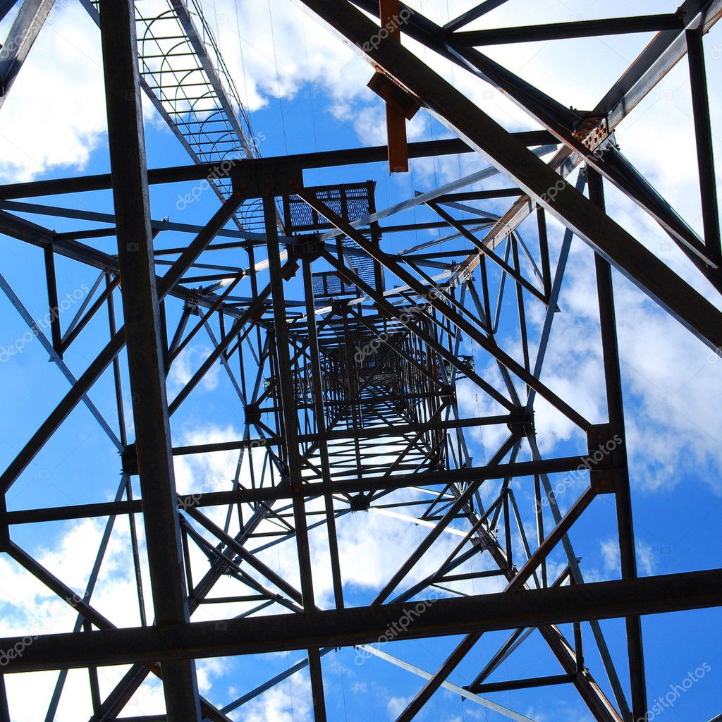 Under high voltage tower