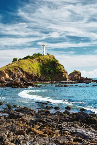 Lighthouse on a Cliff — Stock Photo, Image