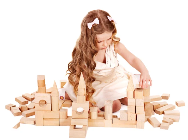 Дитячі ігри будівельні блоки . — стокове фото