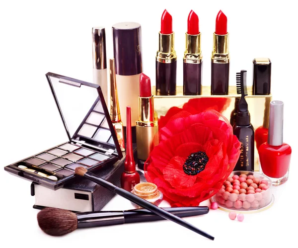 Decorative cosmetics for makeup. — Stock Photo, Image