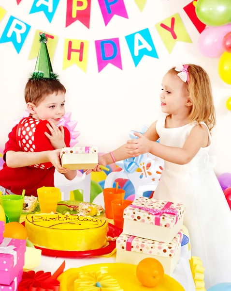 Dětské narozeninové party . — Stock fotografie