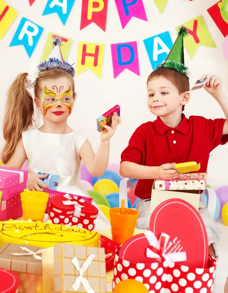 Festa di compleanno del bambino  . — Foto Stock