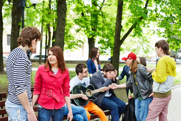 Grupo de exteriores . — Foto de Stock