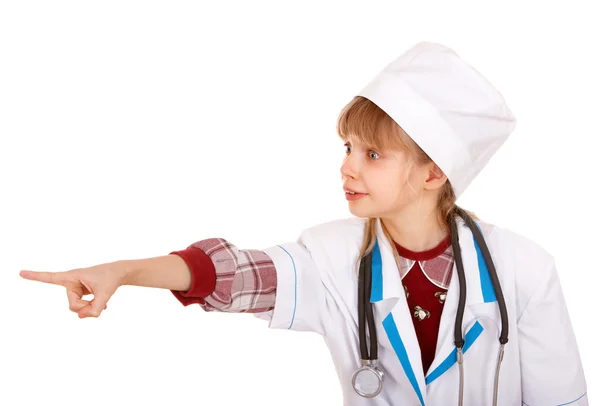Bambino in costume di medico . — Foto Stock