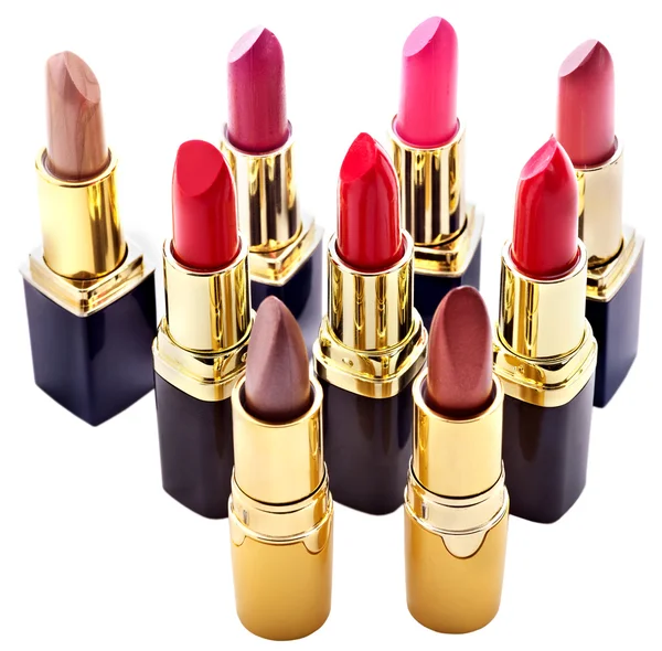 stock image Lipstick group. Decorative cosmetics.