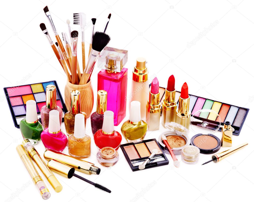 Decorative cosmetics and perfume.
