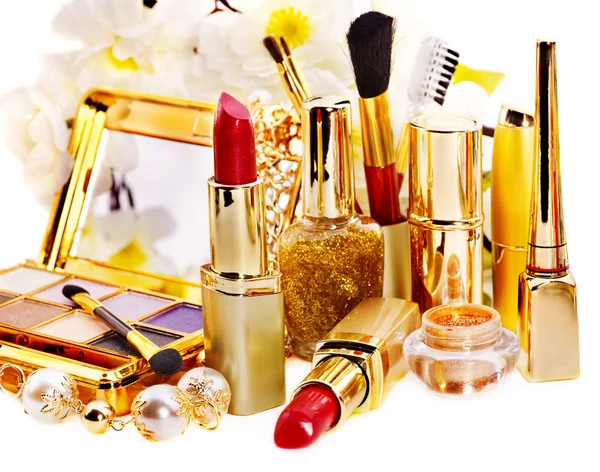 Kosmetyki dekoracyjne do makijażu. — Zdjęcie stockowe