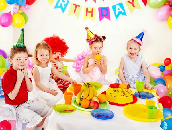 Partij van de kindverjaardag . — Stockfoto
