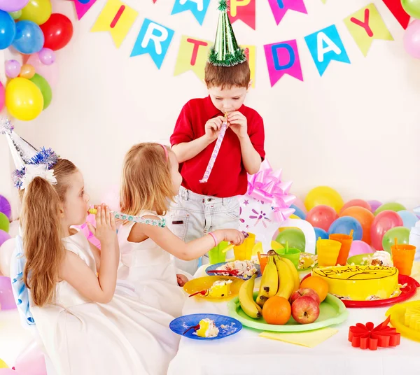 Festa de aniversário da criança  . — Fotografia de Stock