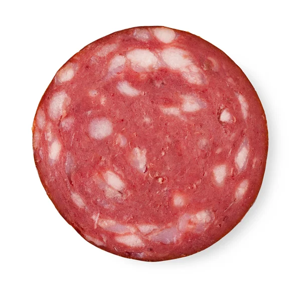 Sausage slice — Stock Photo, Image