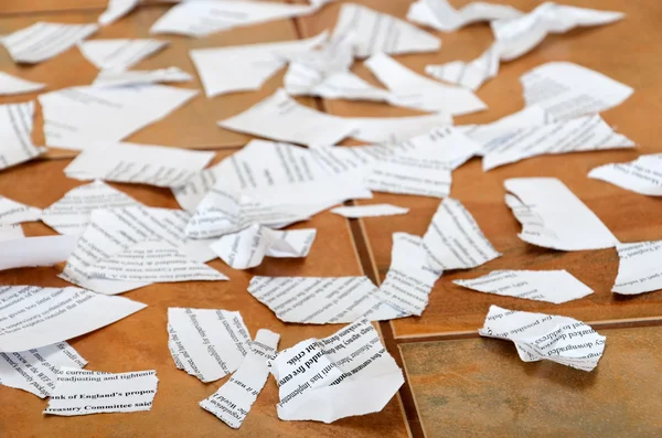 Scraps of papers — Stock Photo, Image