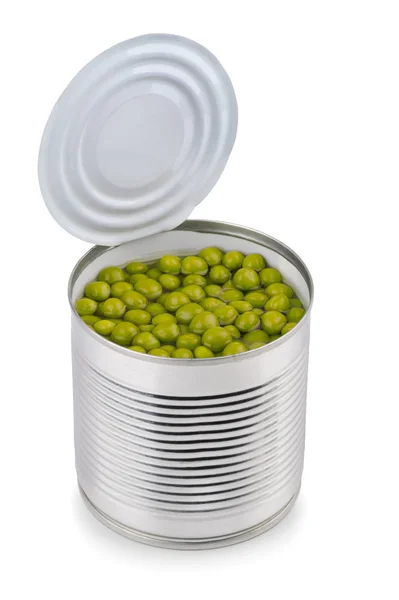 Peas can — Stock Photo, Image