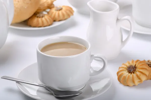 Tè con latte — Foto Stock