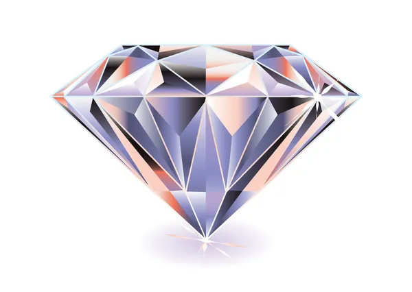 Diamante brillante — Archivo Imágenes Vectoriales