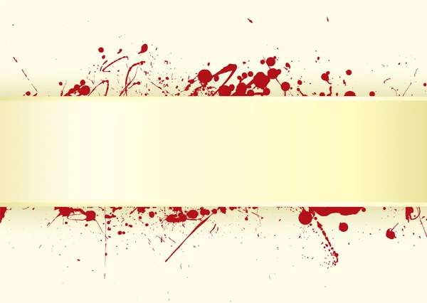 Papírové karty krev ikona — Stockový vektor