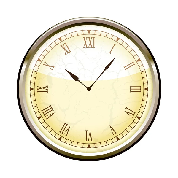 Reloj romano — Vector de stock
