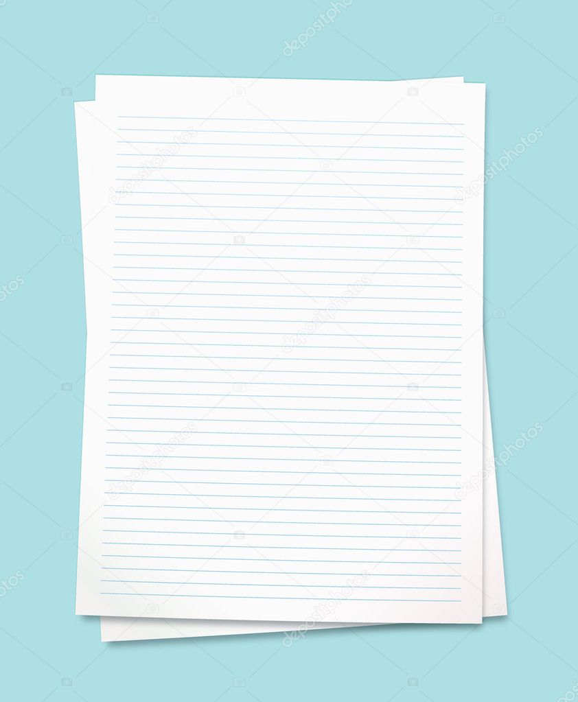 White note paper