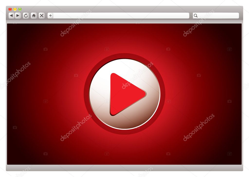 Internet video red browser