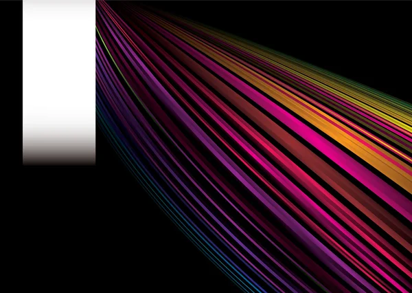 Etiqueta de velocidad arco iris — Archivo Imágenes Vectoriales
