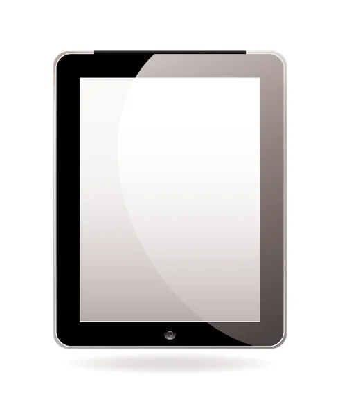 Tablet z ekranem komputera — Wektor stockowy
