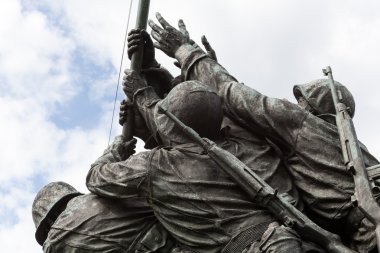 ayrıntı Iwo jima Memorial, washington dc