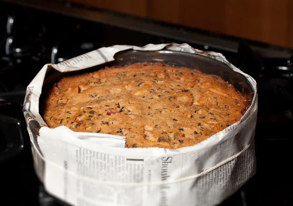 Traditional Christmas Cake — Stock Photo © steveheap #1497859