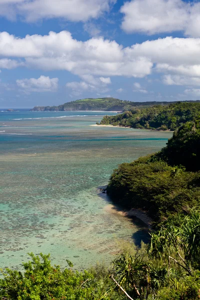 Praia de Sealodge e anini em Kauai — Fotografia de Stock
