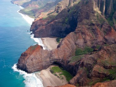 Na Pali coast of Kauai clipart