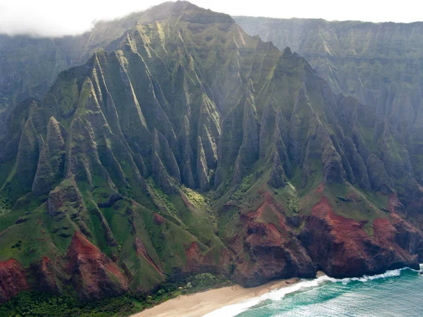 Na pali kauai sahil — Stok fotoğraf