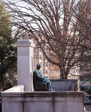 Başkan buchanan heykel meridyen Park