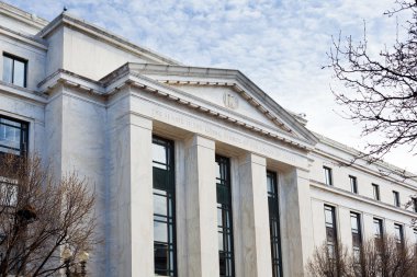 Dirksen Senate office building facade Washington clipart