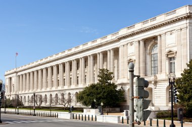 Russell Senate office building facade Washington clipart