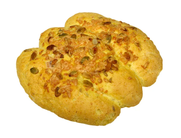 Pâine de porumb cu semințe de dovleac — Fotografie, imagine de stoc