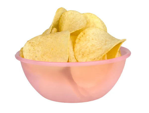 Potato chips with spices Royalty Free Stock Photos