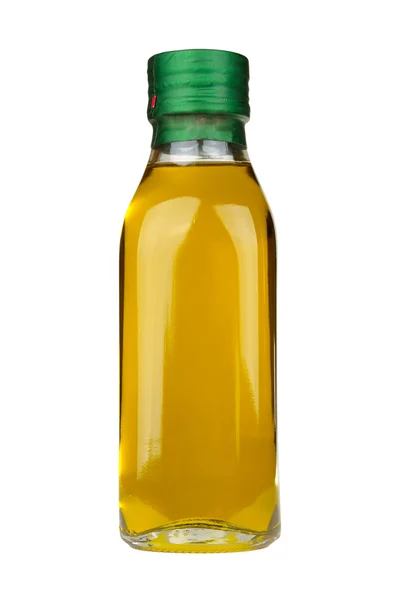Huile d'olive dans une bouteille Images De Stock Libres De Droits