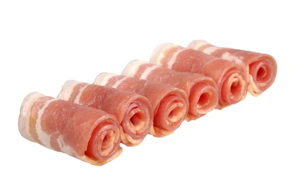 Varmvalsade bacon — Stockfoto