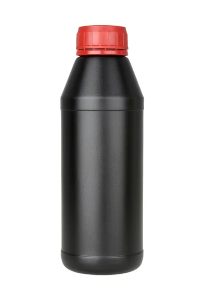 Bottiglia di plastica per olio di trasmissione — Foto Stock