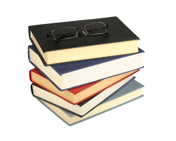 Glasses and books — Stock Photo, Image