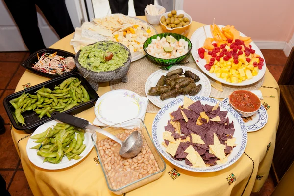 Party tafel — Stockfoto