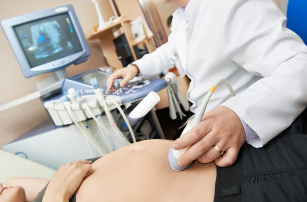 Examen médico ultrasónico — Foto de Stock