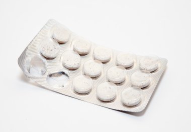 Blister packet of tablets