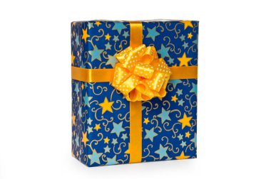mavi hediye kutusu