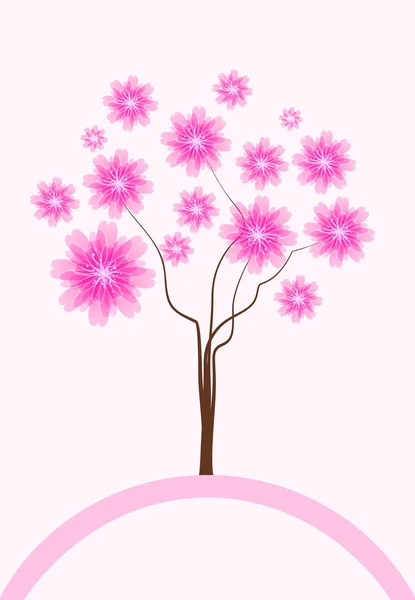 Bela árvore de primavera — Fotografia de Stock