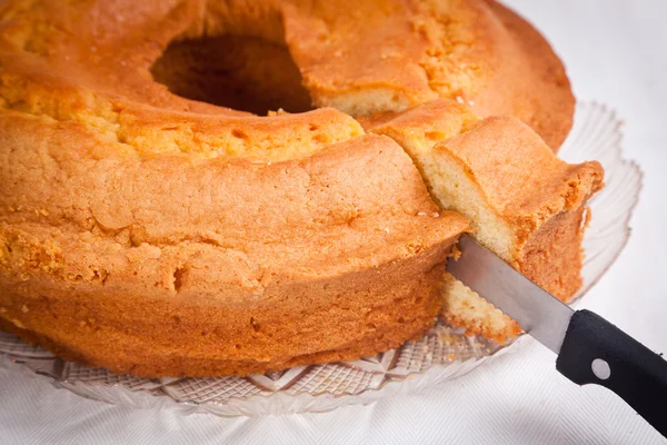自家製のリングのケーキ — ストック写真