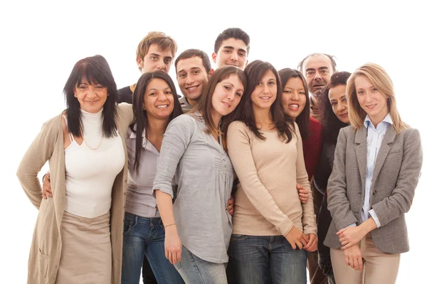 Grand groupe de, Grande famille — Photo