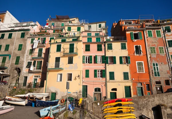 stock image Riomaggiore Village in Cinque Terre, Italy