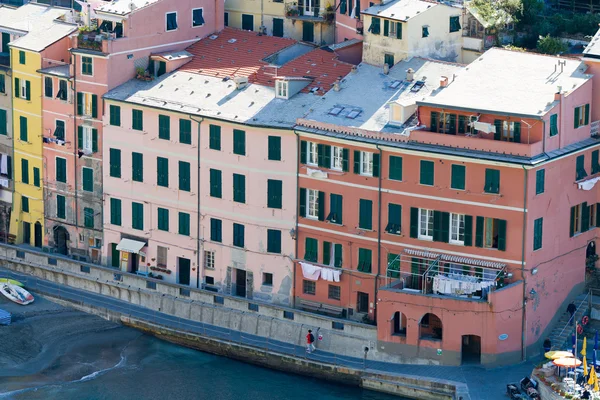 Vernazza Village in Cinque Terre, Italia — Foto Stock