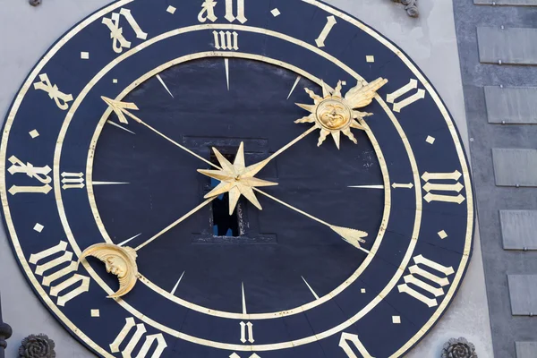 Zytglogge em Berna, Relógio Astronômico Velho — Fotografia de Stock