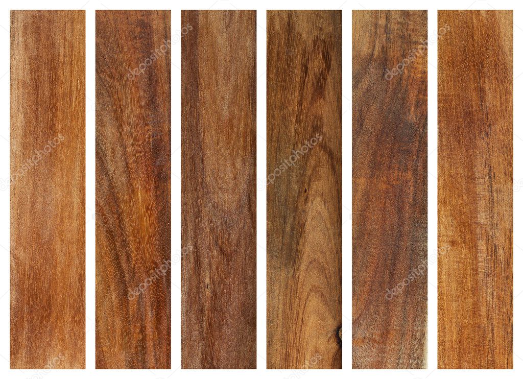 Collection of wood planks textures